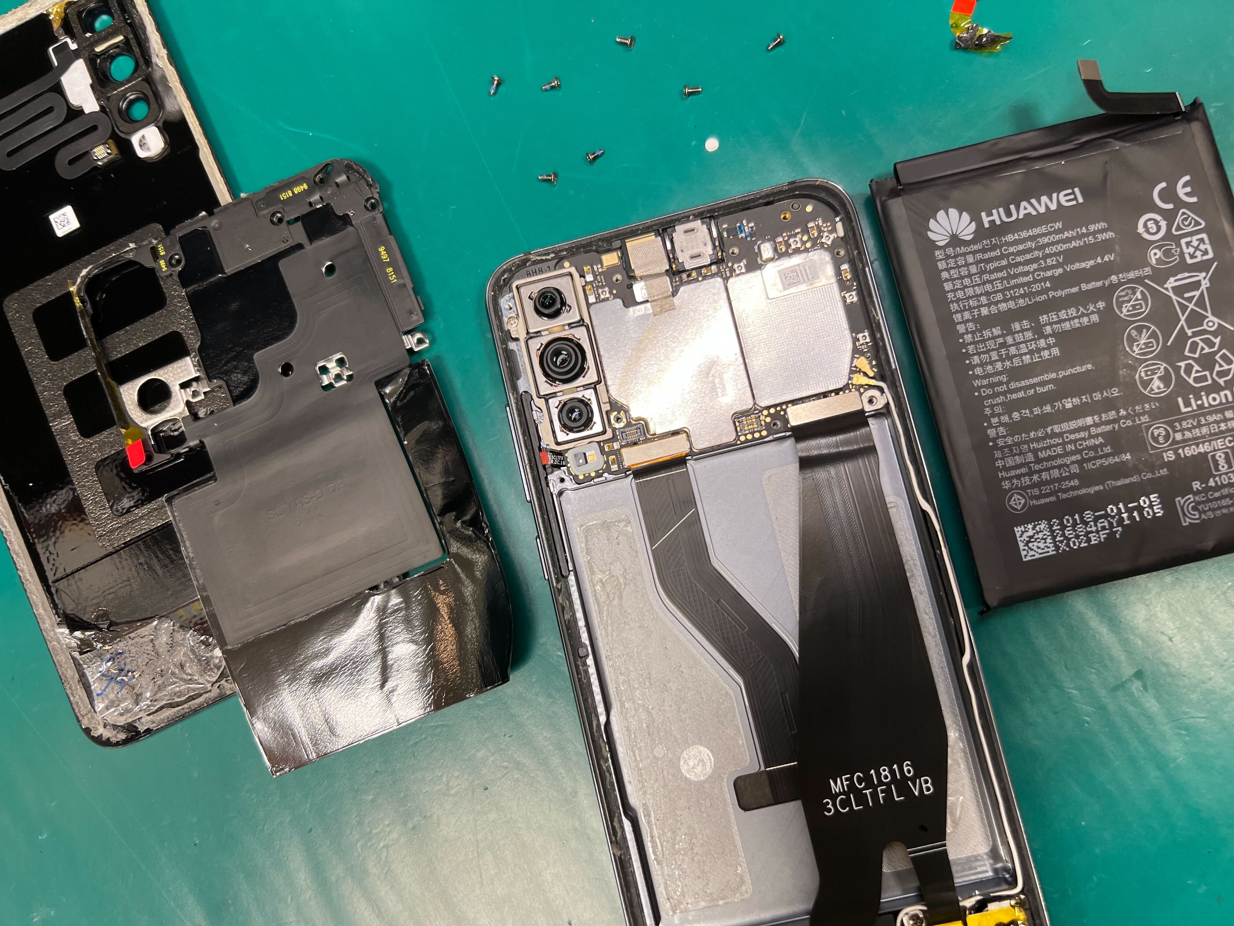 Huawei P20 Pro バッテリー交換 一宮